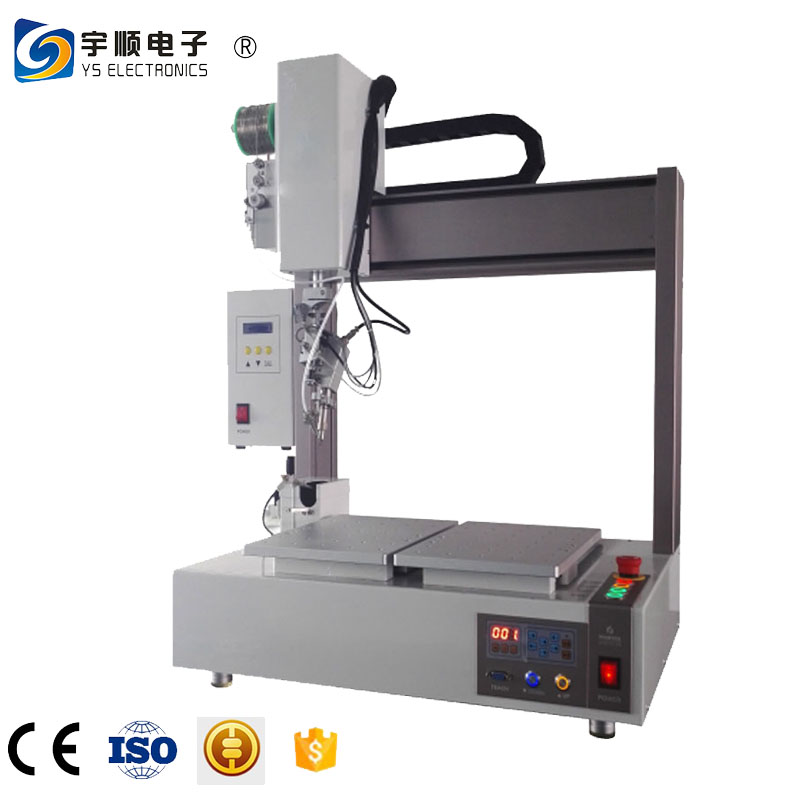 6-axis 5-axis 4-axis benchtop soldering machine for robotic wire or cable aluminum circuit board soldering machine